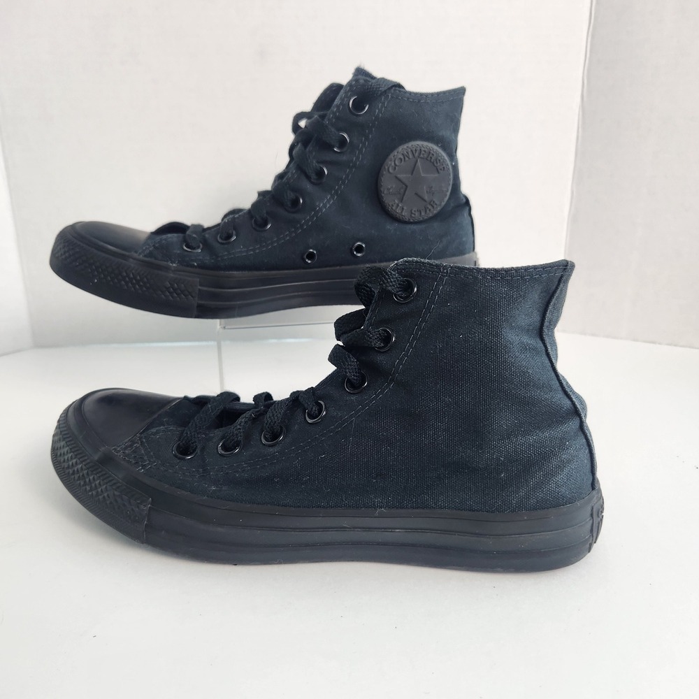 Converse‎ Chuck Taylor All Star High Top All Black Sneakers 171748F Mens 5.5
